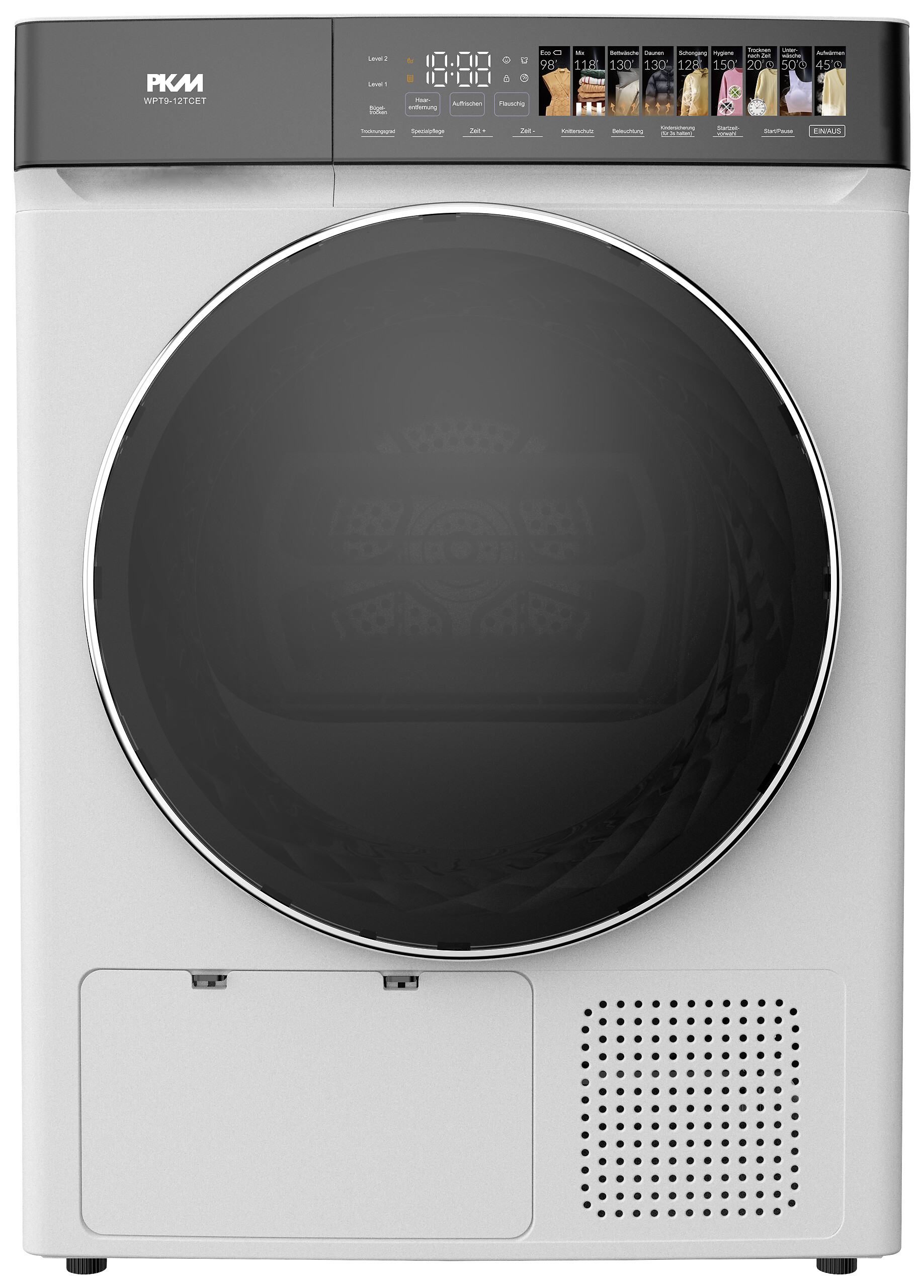 PKM Wärmepumpentrockner WPT9-12TCET