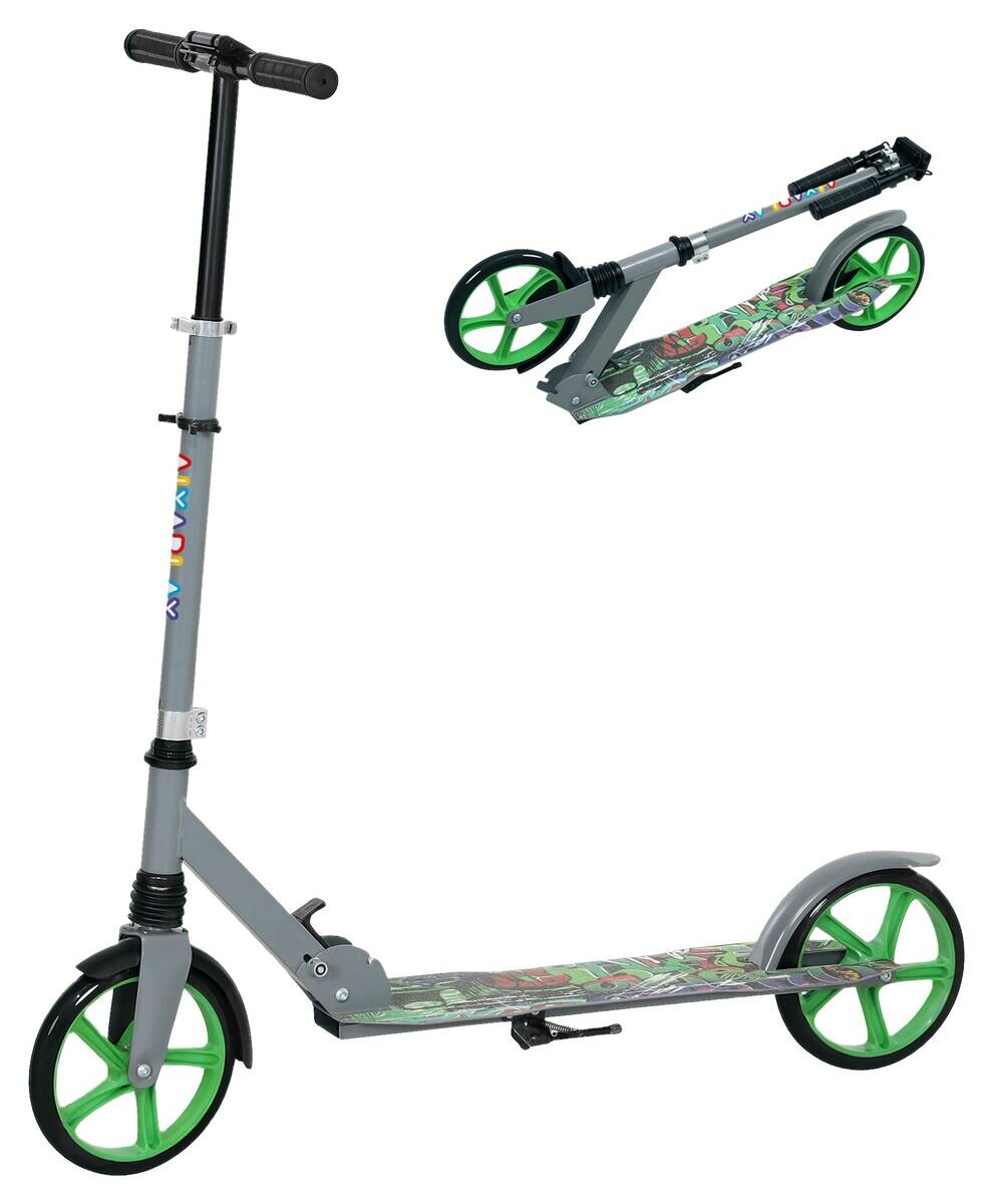 AIYAPLAY Kinderscooter grün B/H/L: ca. 38x103x94 cm