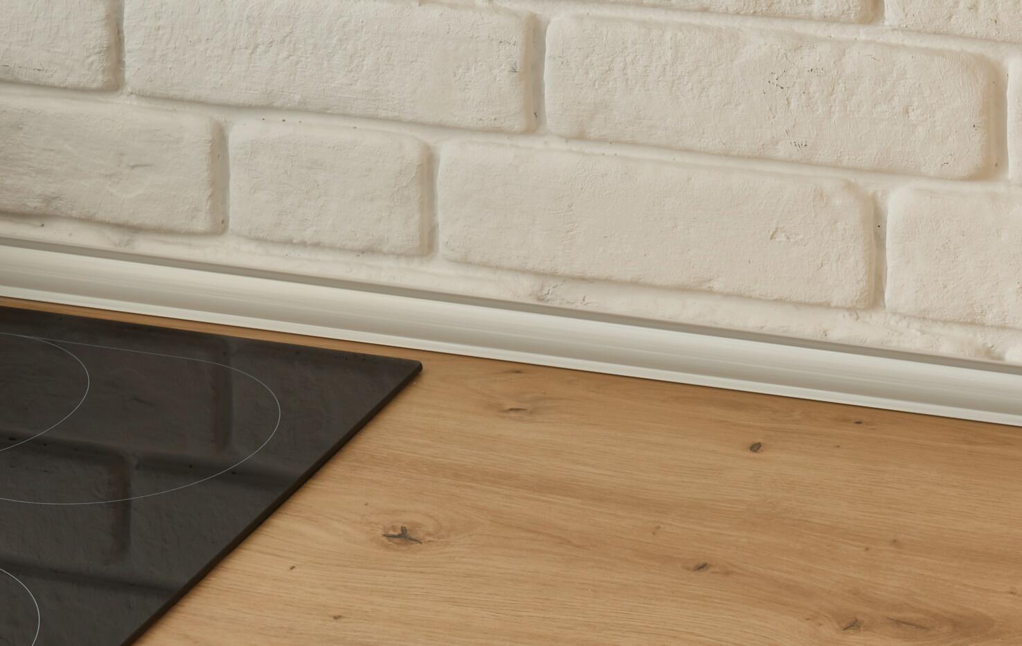 Respekta Küchenblock Marleen weiß Hochglanz B/H/T: ca. 280x211x60 cm