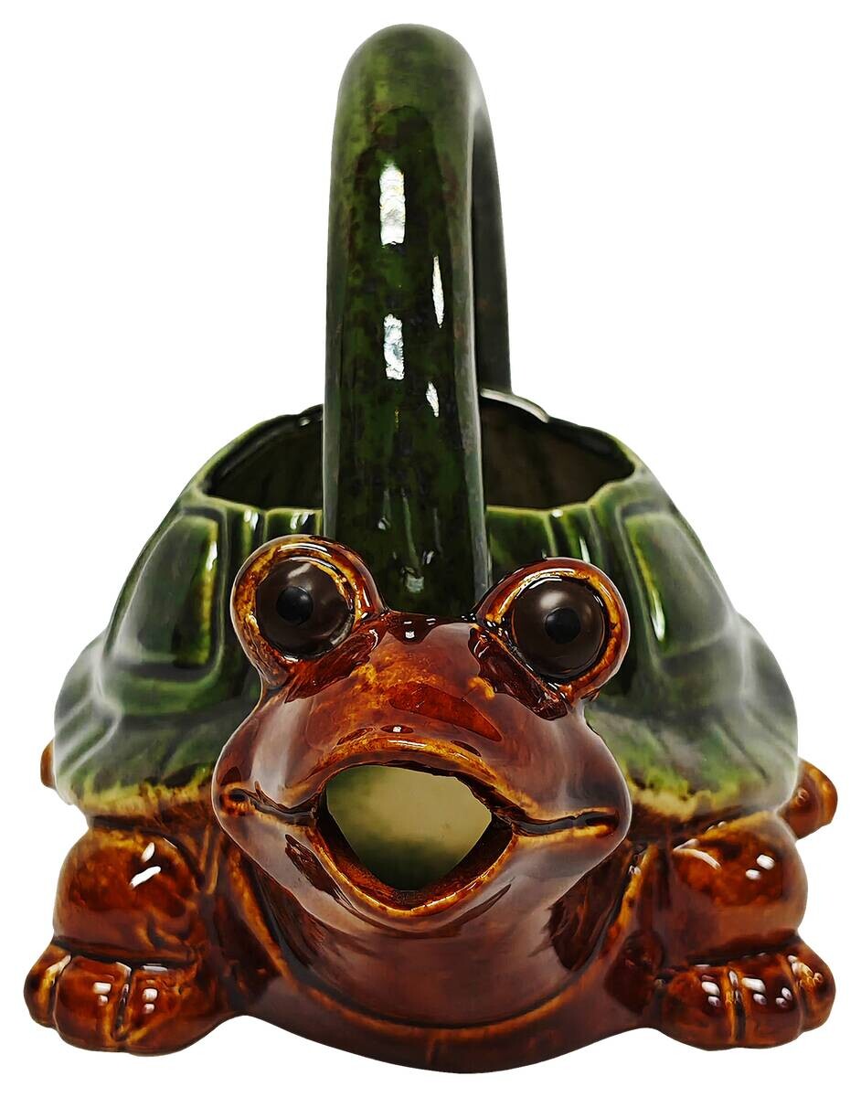 Dekorationsartikel grün Porzellan B/H/L: ca. 16x16x21 cm