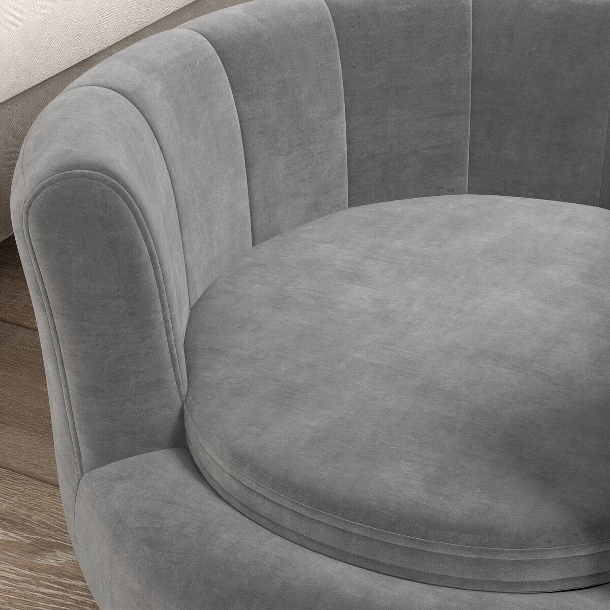 PawHut Hundesofa grau Polyester B/H/L: ca. 64x37x65 cm