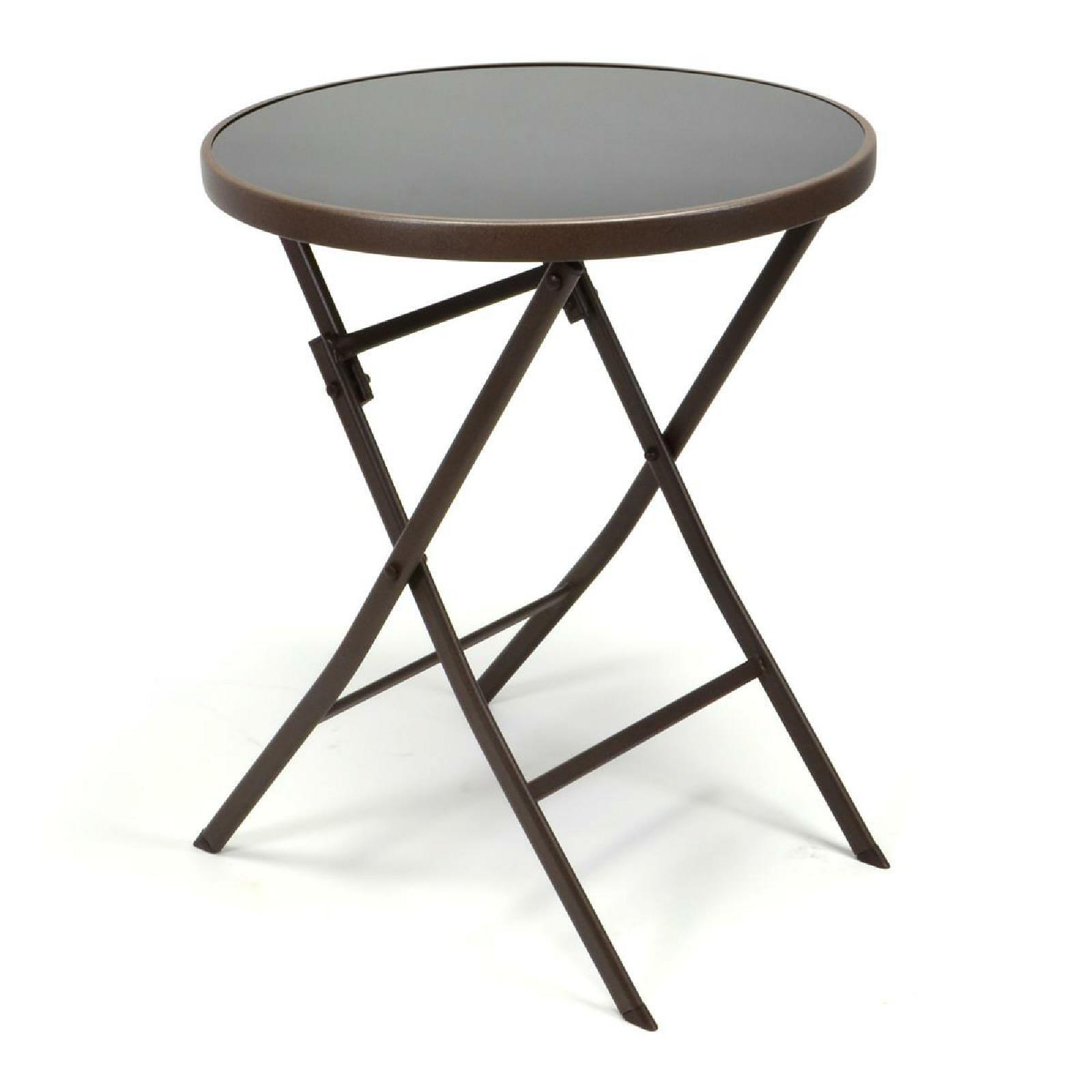 VCM Balkon-Set braun Polyrattan B/H: ca. 53x73 cm