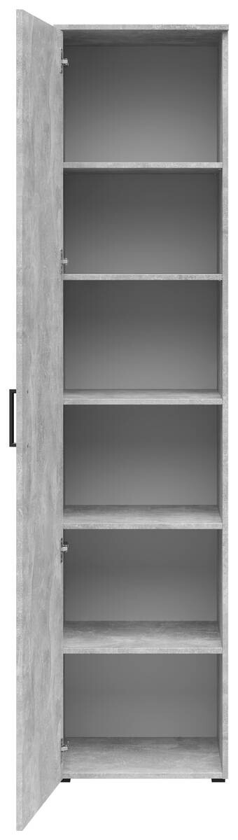 Schrank Multi-Stauraum Typ 20 Beton Optik B/H/T: ca. 45x195x40 cm