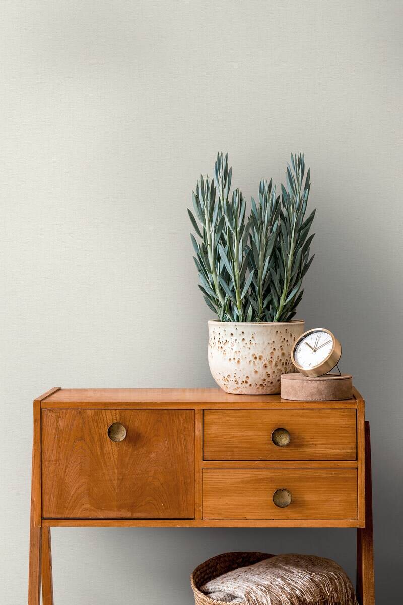 A.S.Creation Vliestapete hellgrau B/H/D: ca. 53x1005x8,7 cm