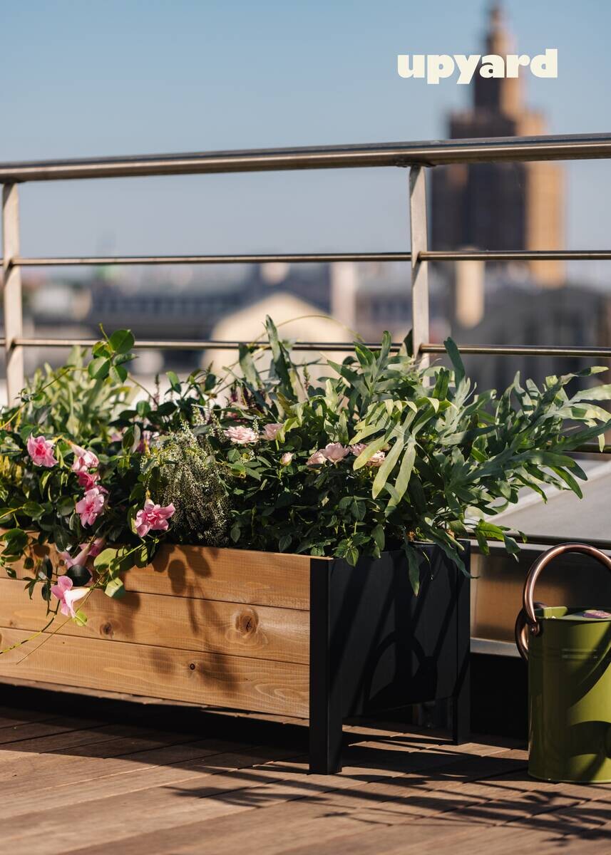 UPYARD Hochbeet MODERN braun Holz B/H/L: ca. 36x32x78 cm