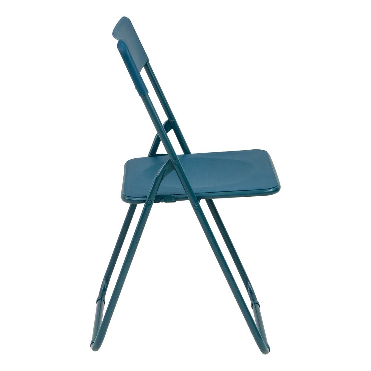 Klappstuhl Viva blau Kunststoff B/H/T: ca. 84,5x80x46 cm