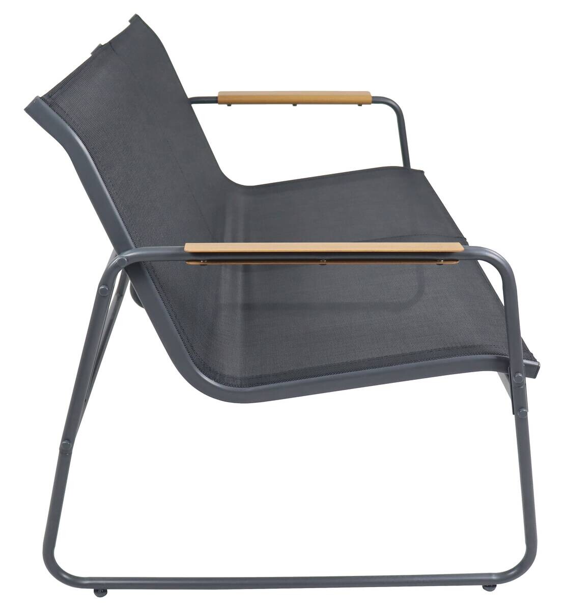 VCM Gartensitzgruppe creme Textilene B/H/L: ca. 110x76x74 cm