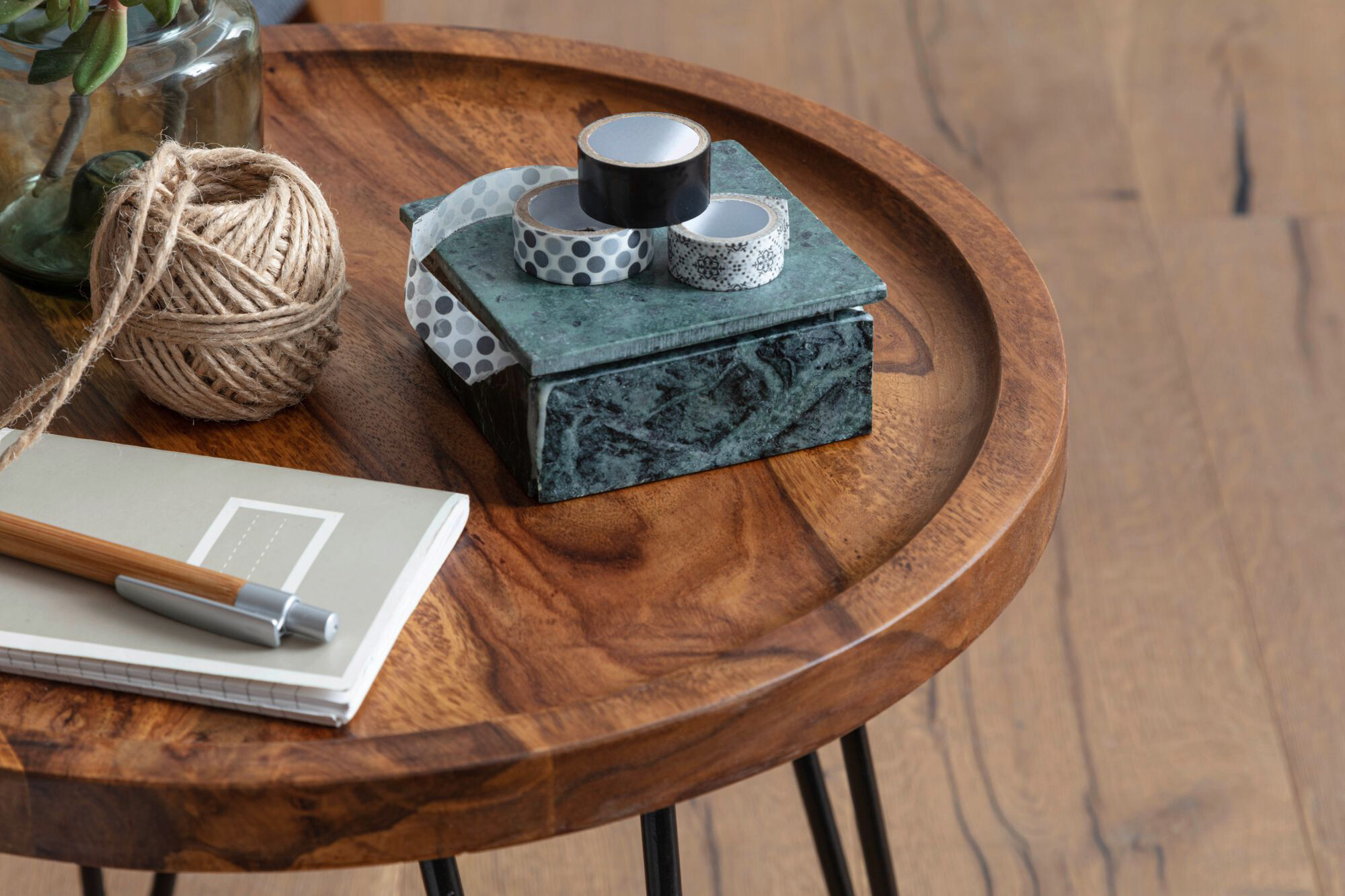 Wohnling Couchtisch braun H: ca. 40 cm