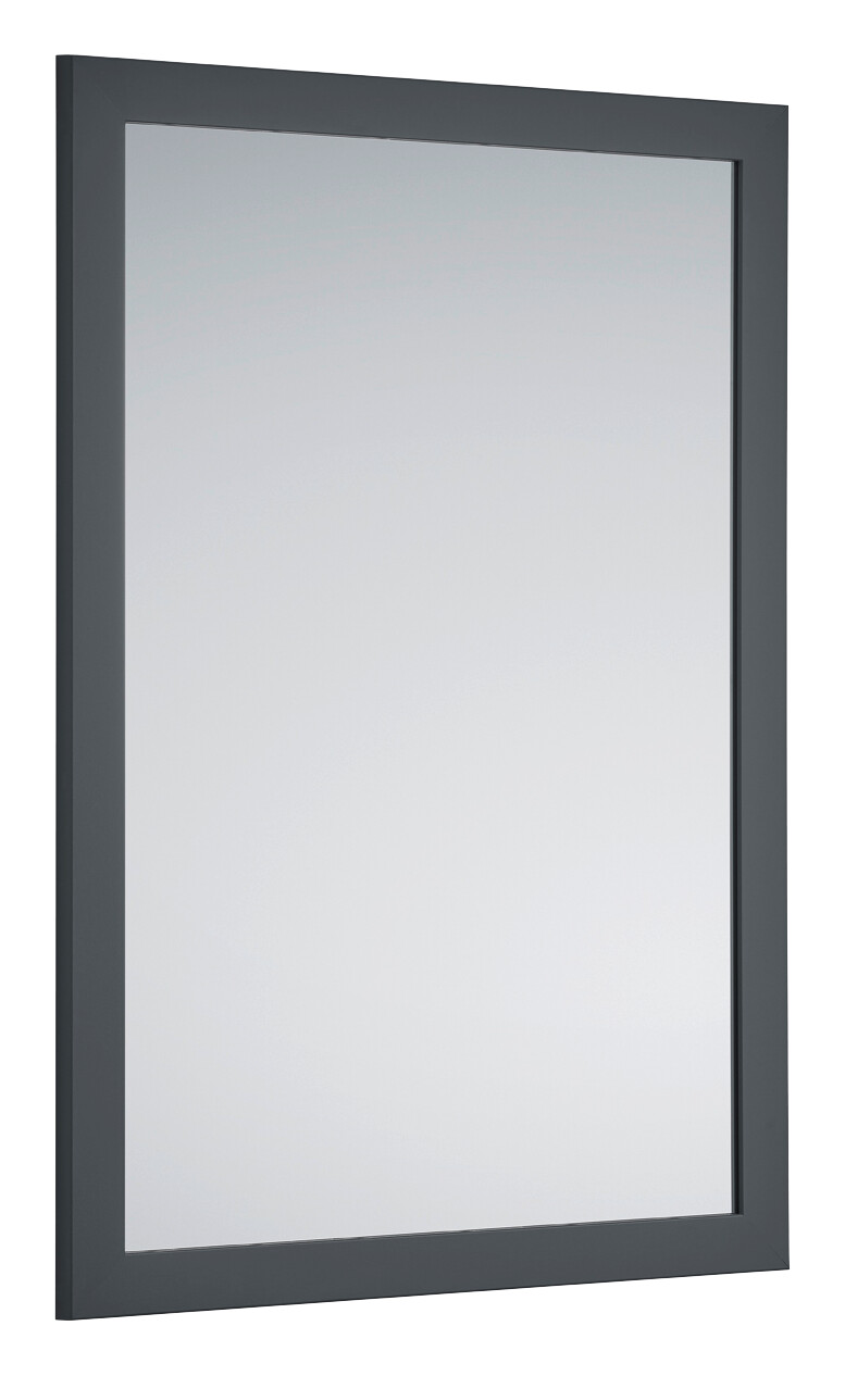 Mirrors&More Rahmenspiegel KIM anthrazit B/H/T: ca. 48x68x2 cm