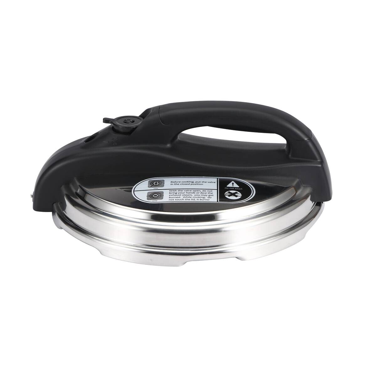 SWISS HOME Schnellkochtopf LOW COOKER schwarz Edelstahl