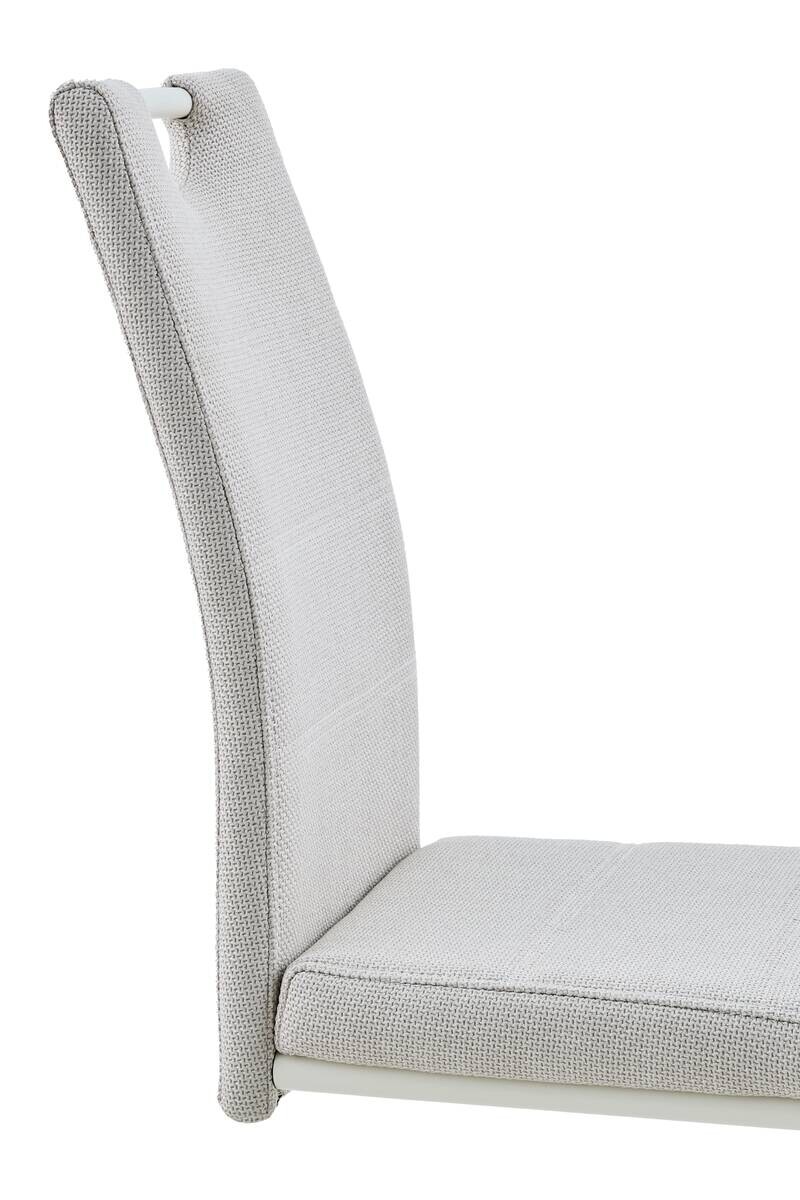 Schwingstuhl Florenz beige Webstoff B/H/T: ca. 43x99x60 cm