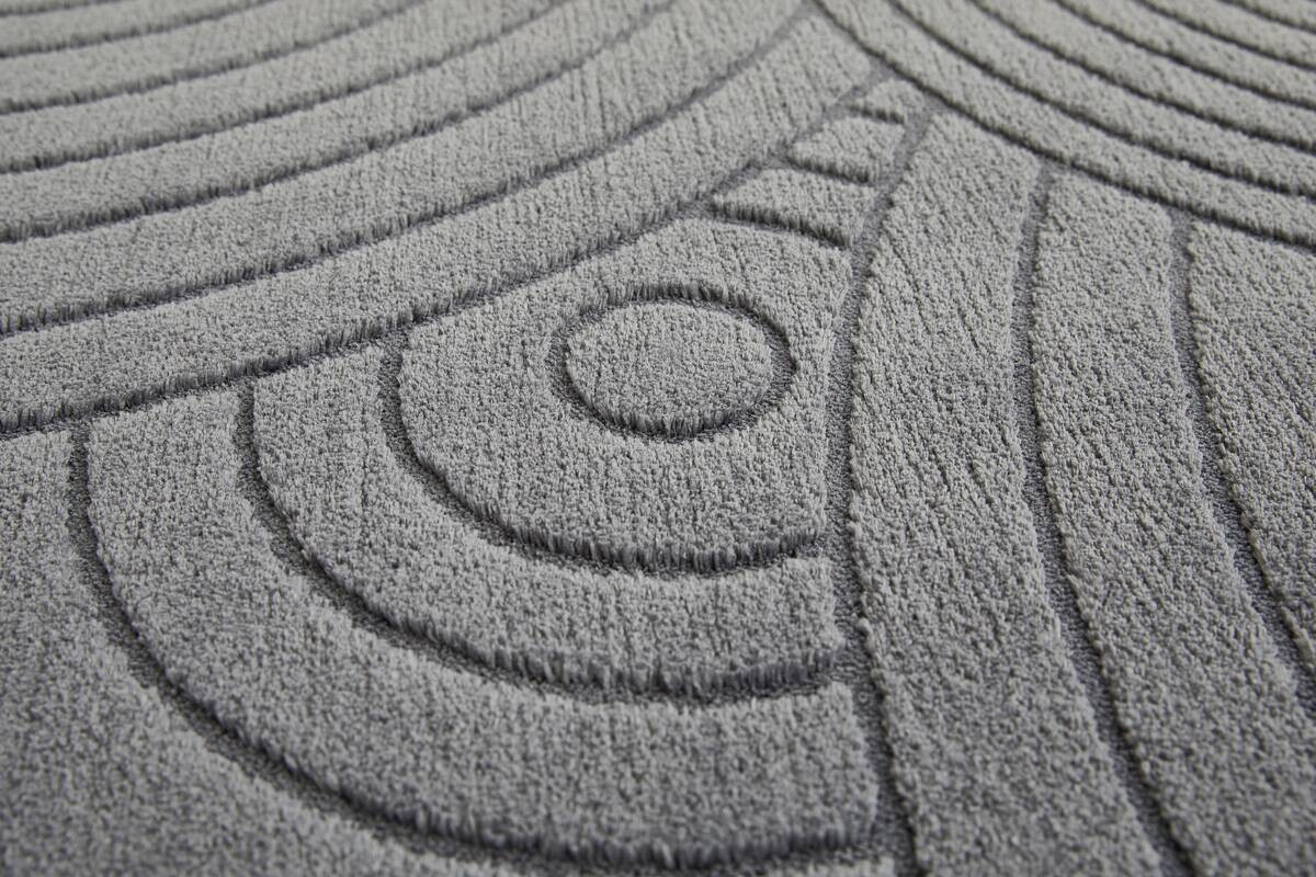 Andiamo Teppich Ferno Geo anthrazit B/L: ca. 80x150 cm