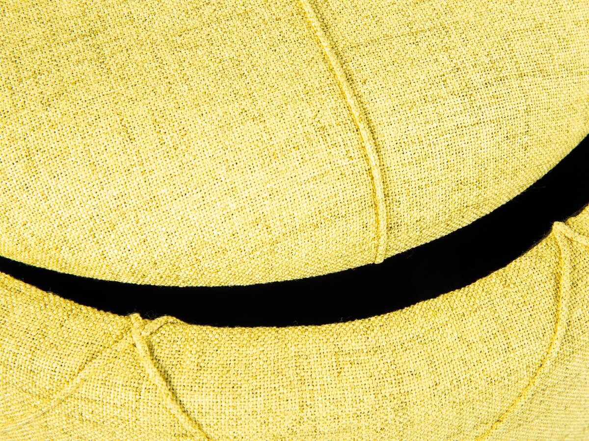 Inter Link Hocker Yapak gelb MDF B/H/T: ca. 34x40x34 cm