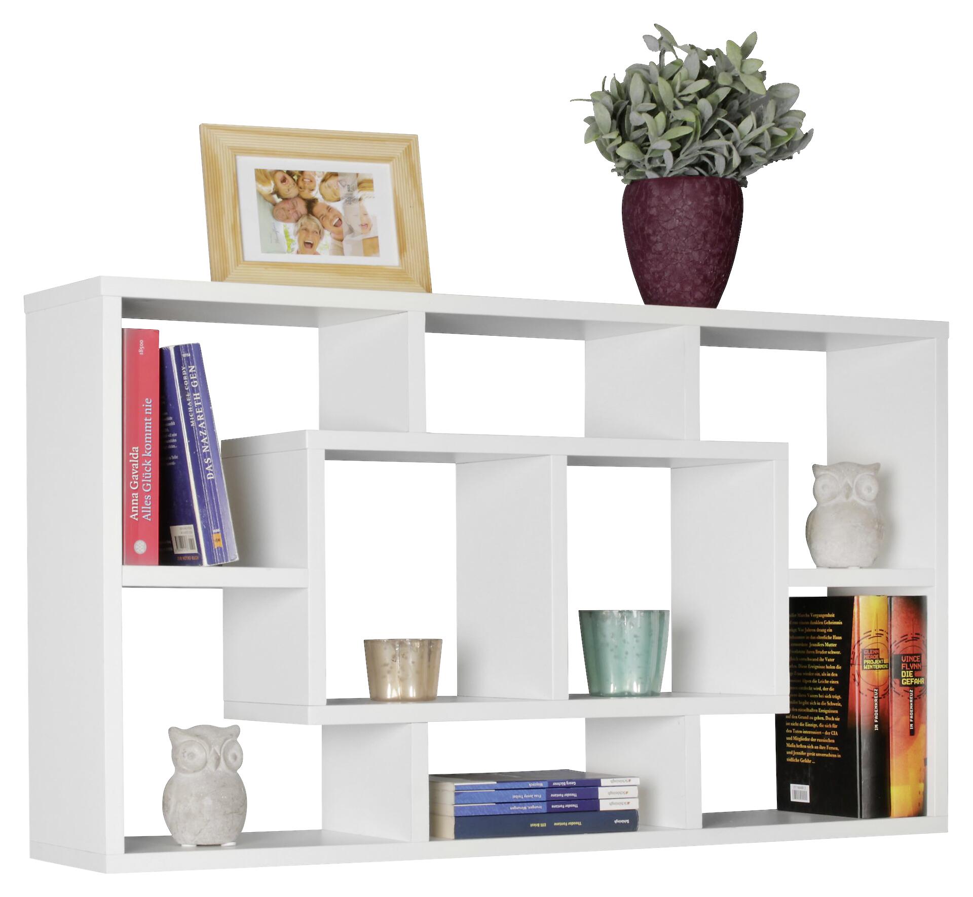 Wandregal weiß B/H/T: ca. 85x47,5x16 cm Wandregal weiß B/H/T: ca. 85x47,5x16 cm