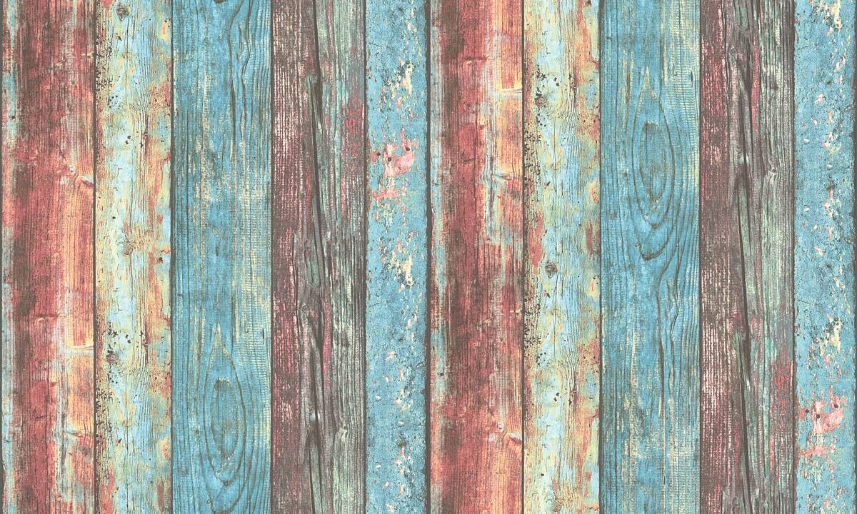 A.S.Creation Vliestapete Best of Wood`n Stone 2nd Edition Holzoptik bunt B/L: ca. 53x1005 cm