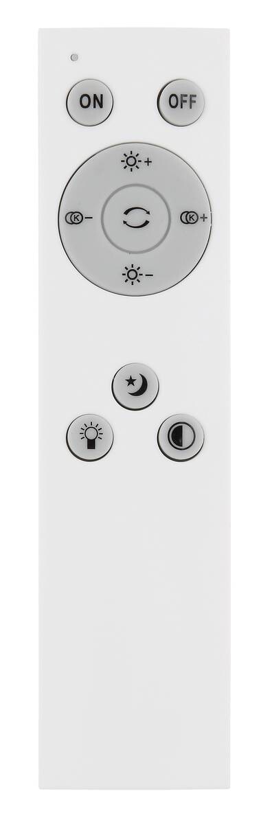 GLOBO Deckenleuchte 48419-18 Aley Opal weiß Metall Acryl H/D: ca. 9,5x40 cm