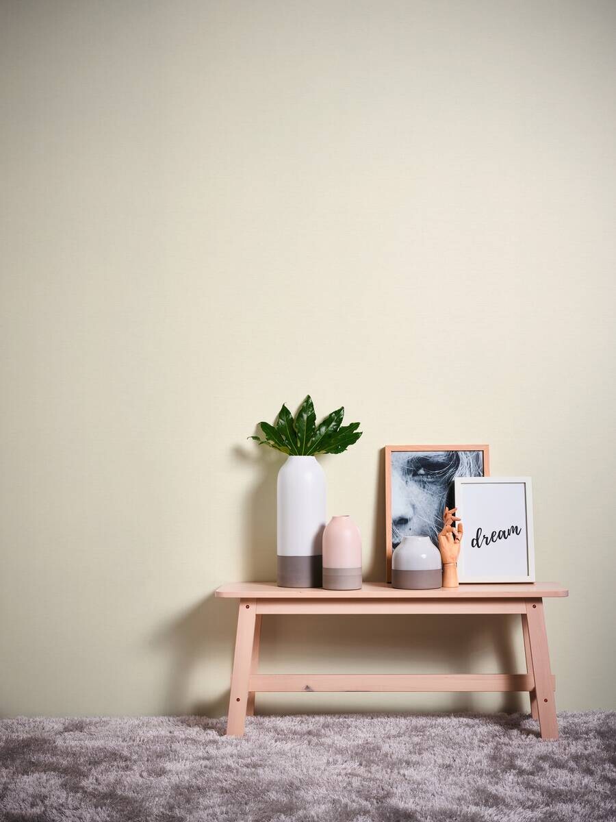 A.S.Creation Vliestapete creme B/H/D: ca. 53x1005x8,7 cm