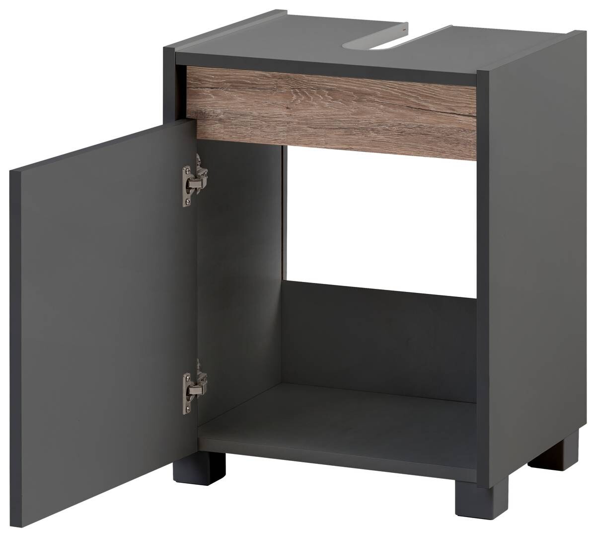 Waschbeckenunterschrank Cosmo anthrazit B/H/T: ca. 41,8x54,6x33 cm Waschbeckenunterschrank Cosmo anthrazit B/H/T: ca. 41,8x54,6x33 cm