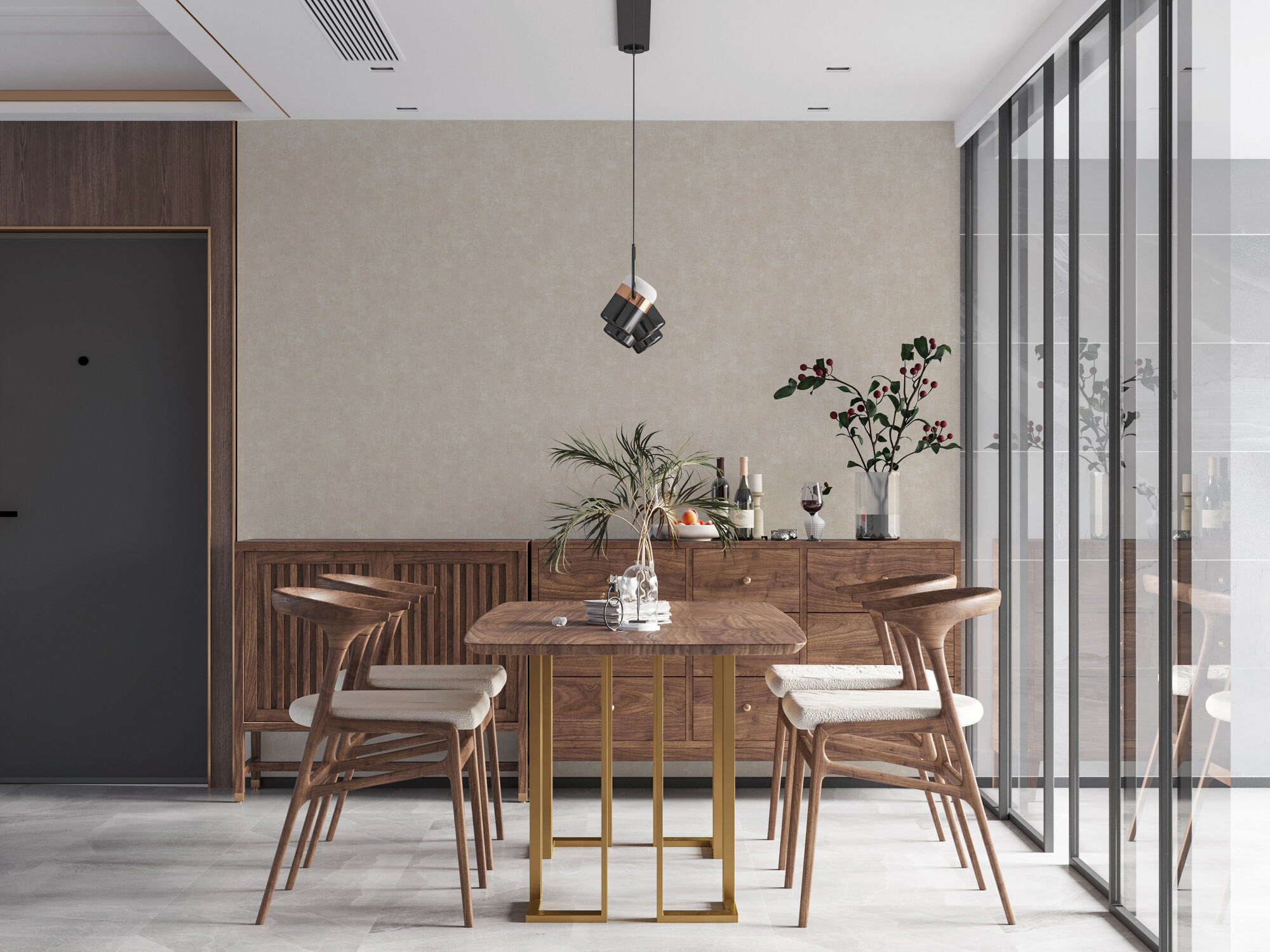 A.S.Creation Vliestapete grau B/H/D: ca. 53x1005x8,7 cm