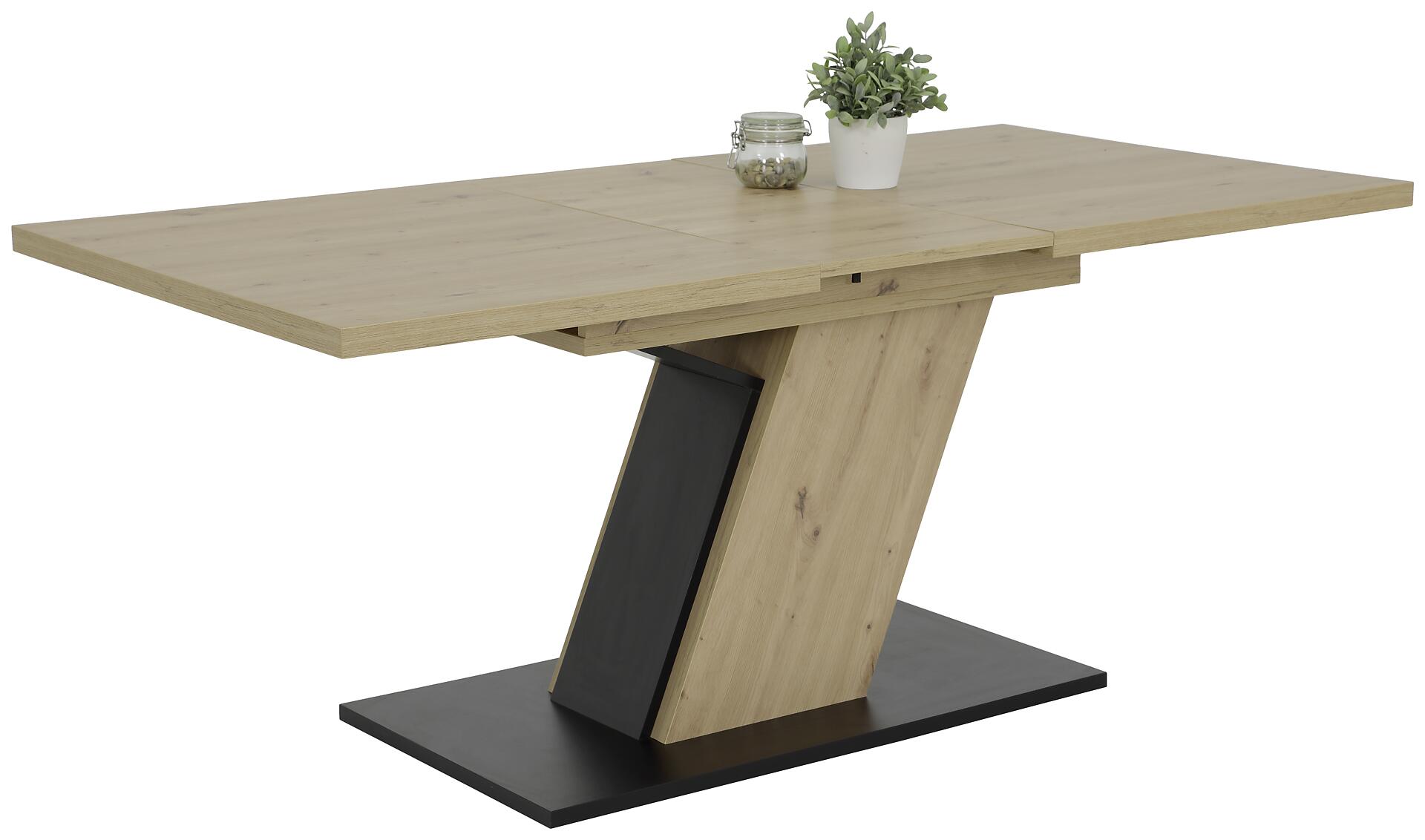 Esstisch JEANETTE Eiche Artisan Nachbildung B/H/T: ca. 140x76x90 cm