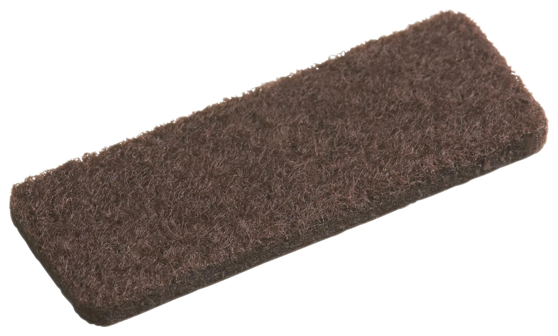 Meister Filzgleiter braun B/L: ca. 1,6x4,4 cm 8 tlg.