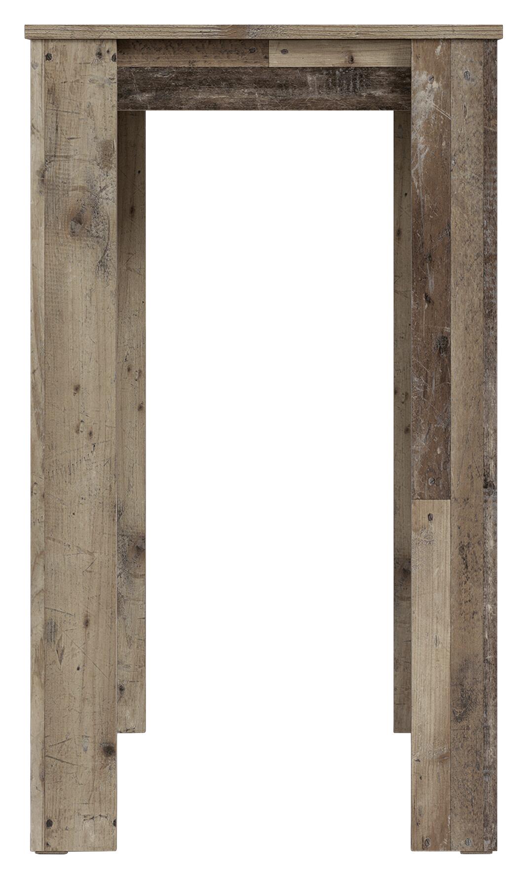 Bartisch NELE Eiche Old Wood Nachbildung Holzwerkstoff B/H/T: ca. 80x104x60 cm