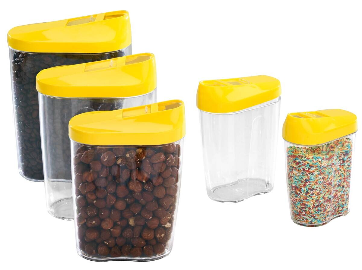 Schüttdosenset sortiert B/H/L: ca. 9x20,5x15 cm