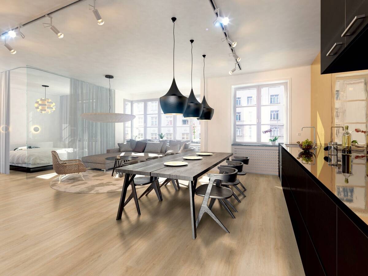 Superior Laminatboden Advanced Plus ca. 2,694 m² im Paket  B/L: ca. 24,45x138 cm pro Paket