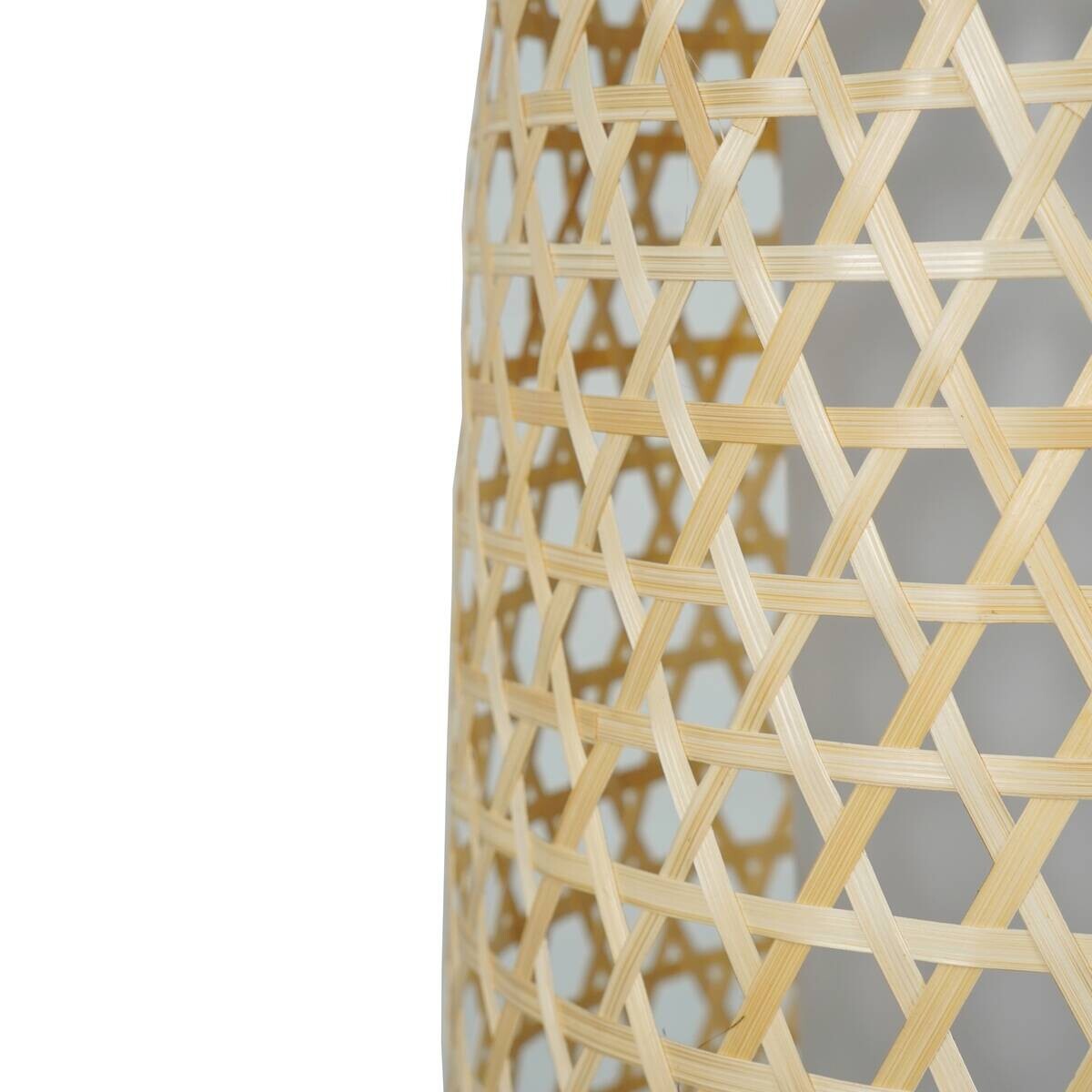 POCOline Stehleuchte Amaya Bambus H/D: ca. 120x30 cm E27 1 Brennstellen