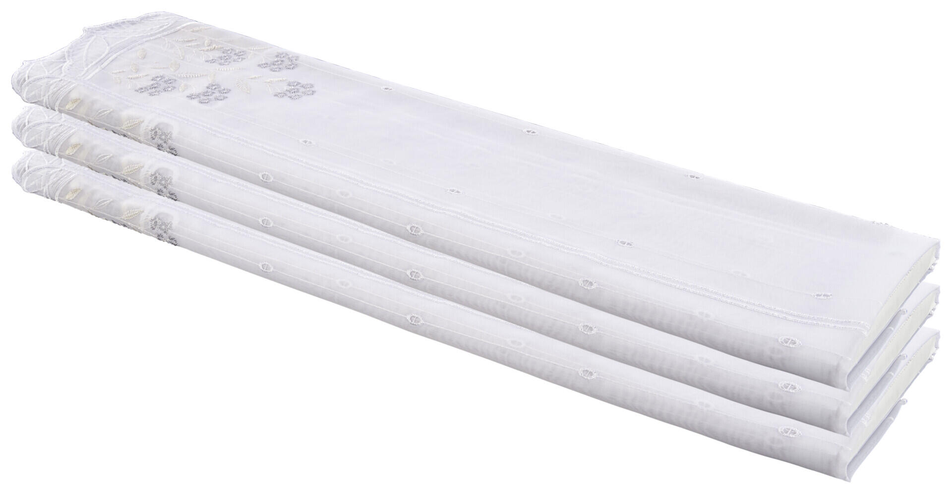 Clipstore-Meterware Nadja beige H: ca. 140 cm