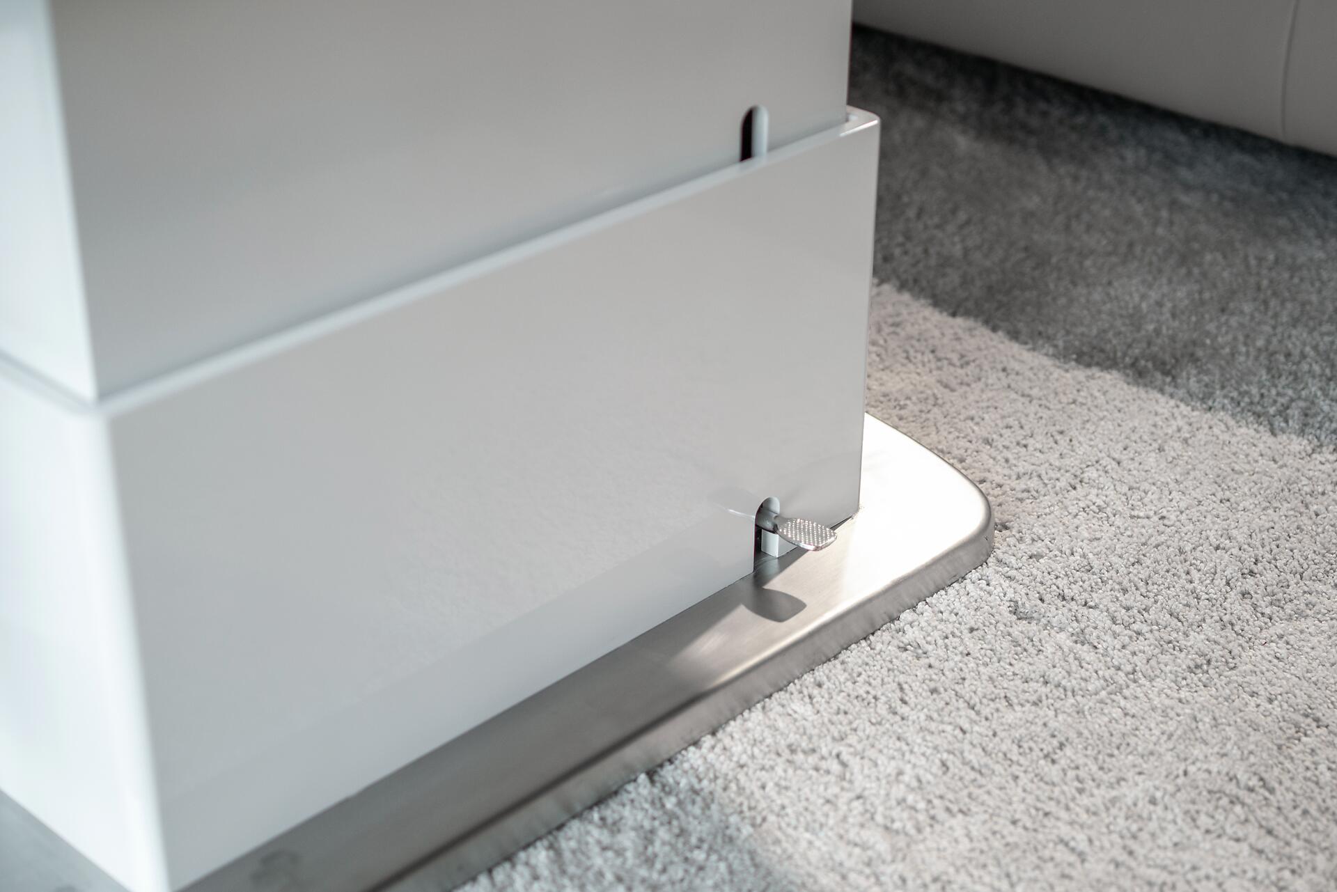 Couchtisch Levi weiß MDF B/H/T: ca. 135x50x75 cm