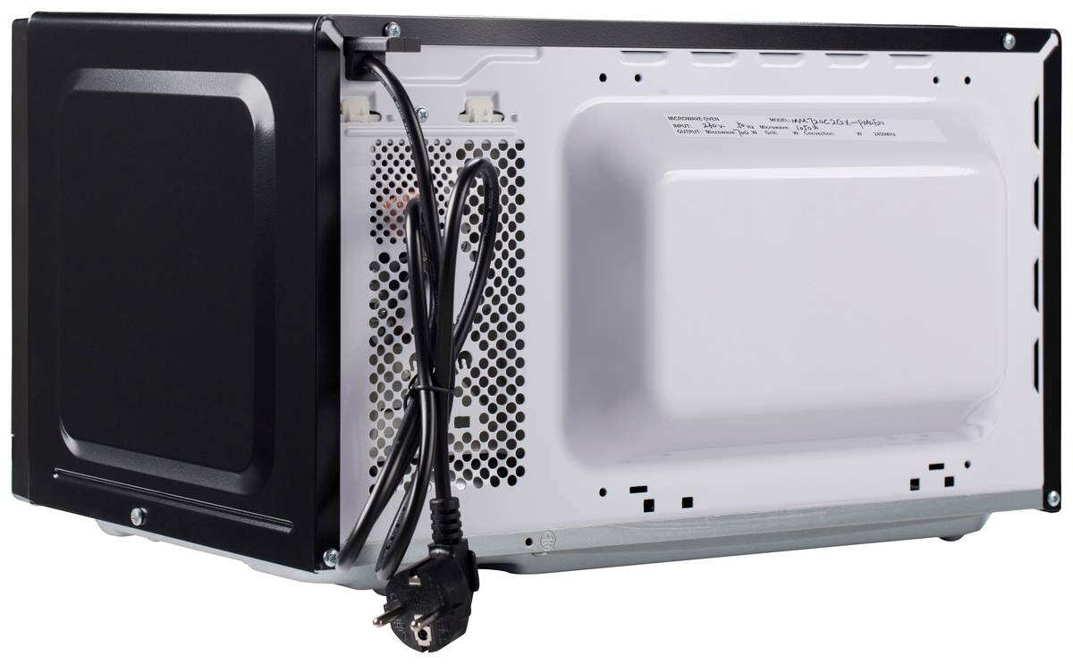 POCOline Mikrowelle MM720C2GX-PM schwarz Metall B/H/T: ca. 44x26x33 cm ca. 20 l