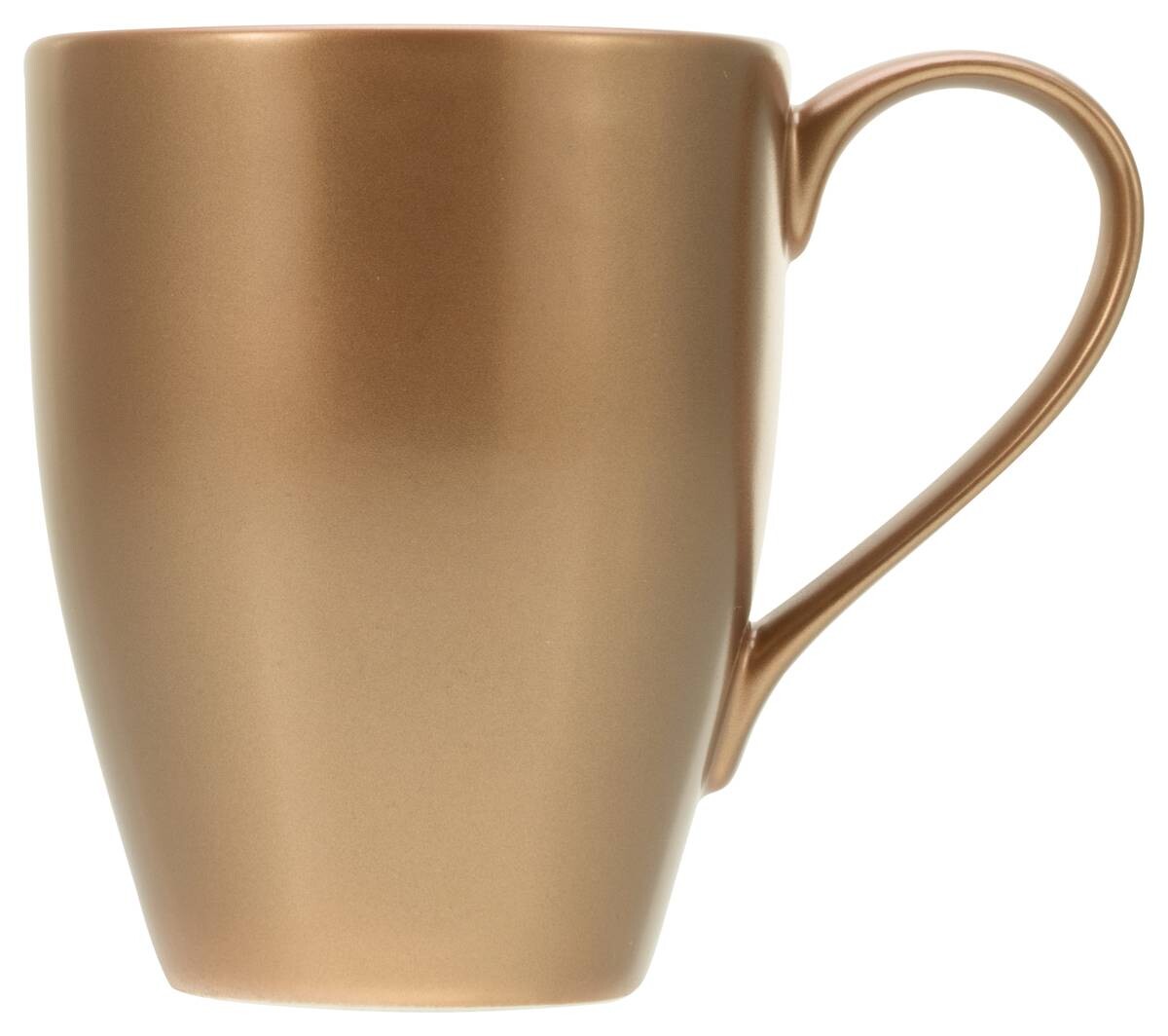 CreaTable Kaffeebecherset Golden Days gold Steinzeug 2 tlg.