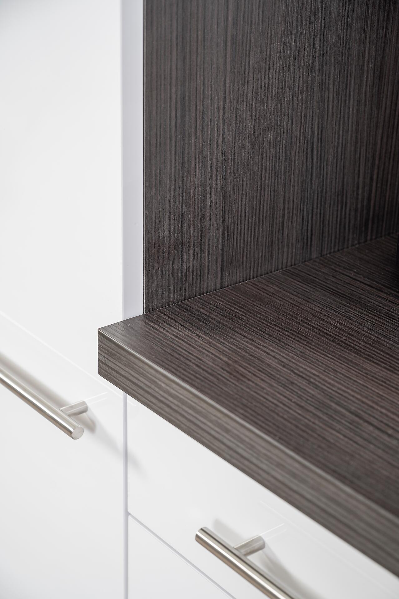 Respekta Küchenblock Amanda weiß Hochglanz B/H/T: ca. 300x200x60 cm