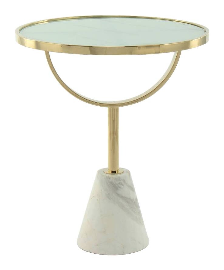 Beistelltisch Rocio 101 weiß B/H/T: ca. 46x46x54 cm