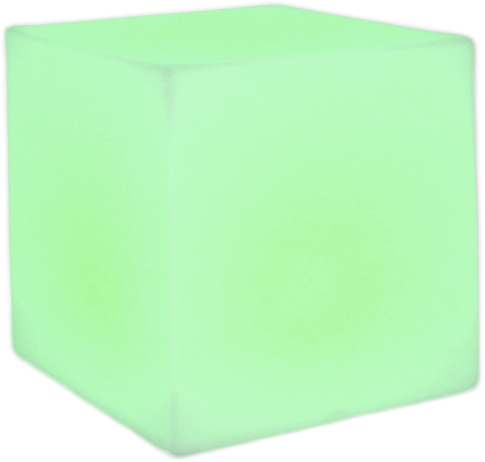 LED-Dekoleuchte weiß B/H/L: ca. 32x32x32 cm