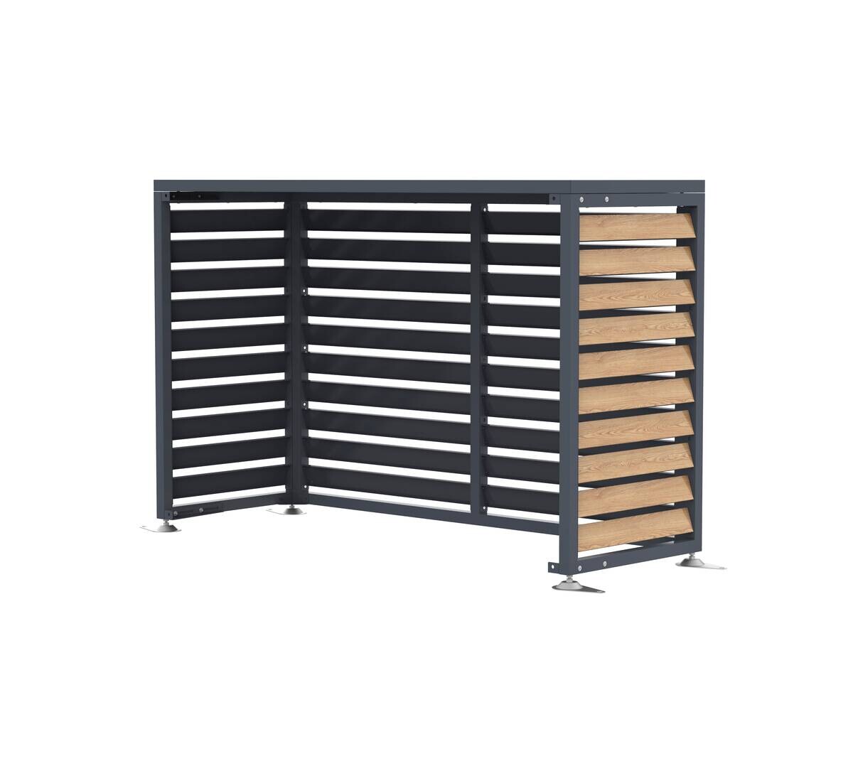 Westmann Verkleidung Wärmepumpe Boxa Holzoptik B/H/L: ca. 140x97x56 cm