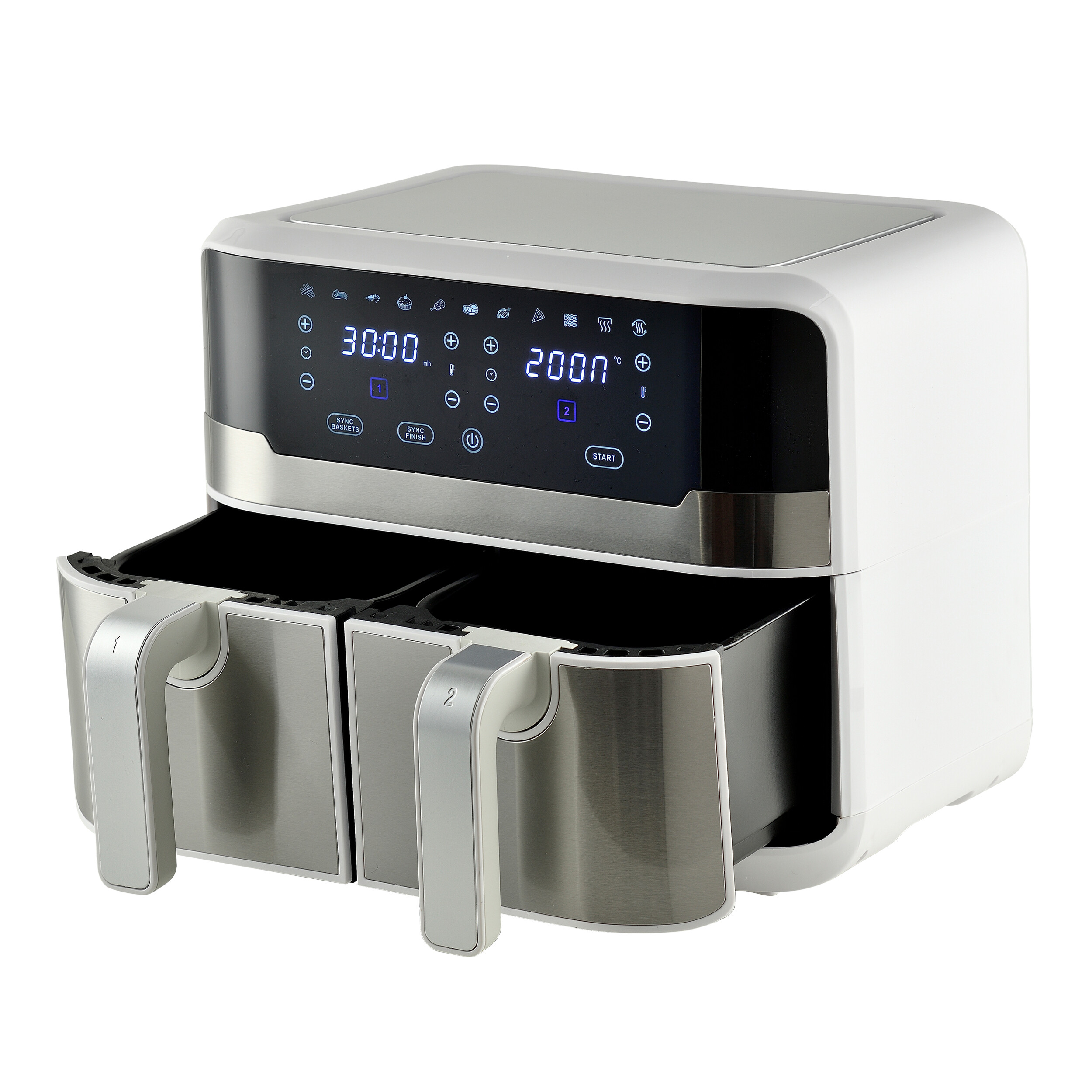 MASTERPRO Heißluftfritteuse ROCKET DUO 900