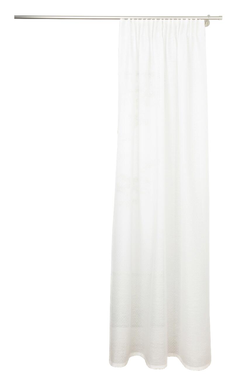 Kombivorhang DOT weiß B/L: ca. 135x300 cm