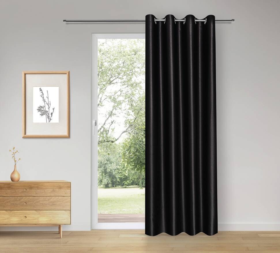 Happy Home Verdunklungsvorhang schwarz B/L: ca. 140x245 cm