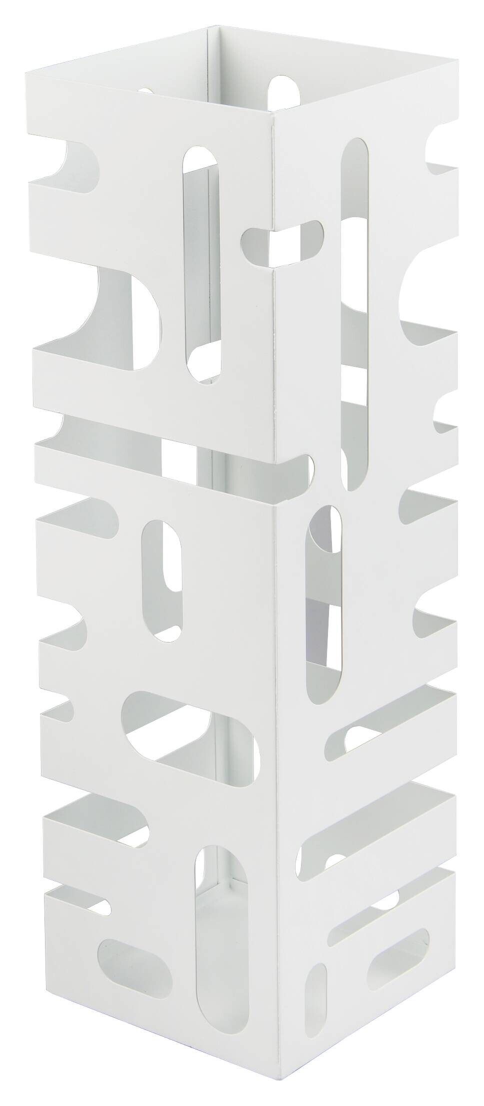 Schirmständer Doris weiß Metall B/H/T: ca. 18x49x16 cm