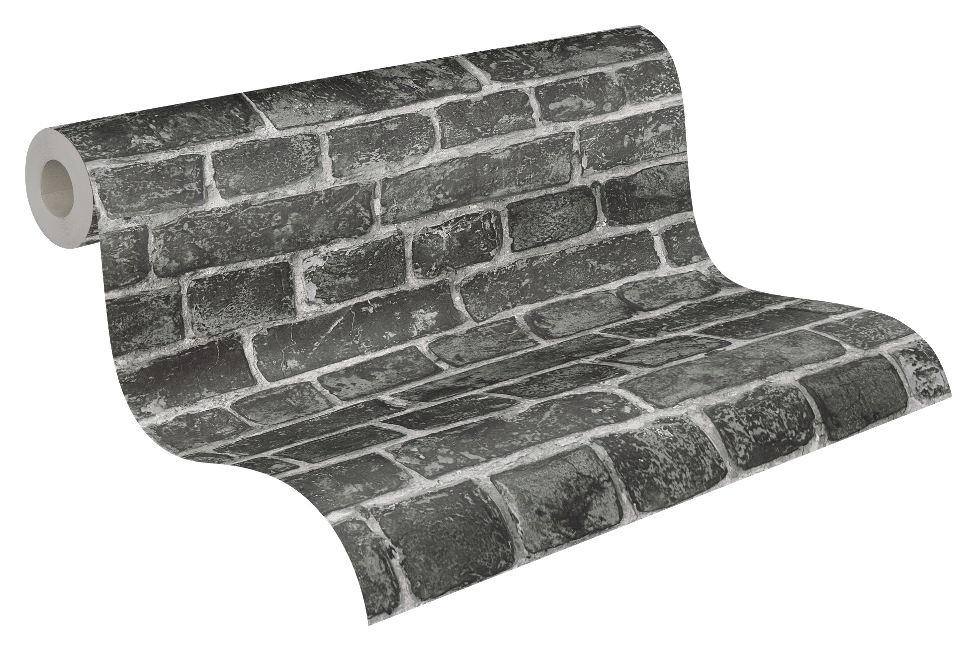 A.S.Creation Vliestapete grau schwarz B/H/D: ca. 53x1005x7 cm