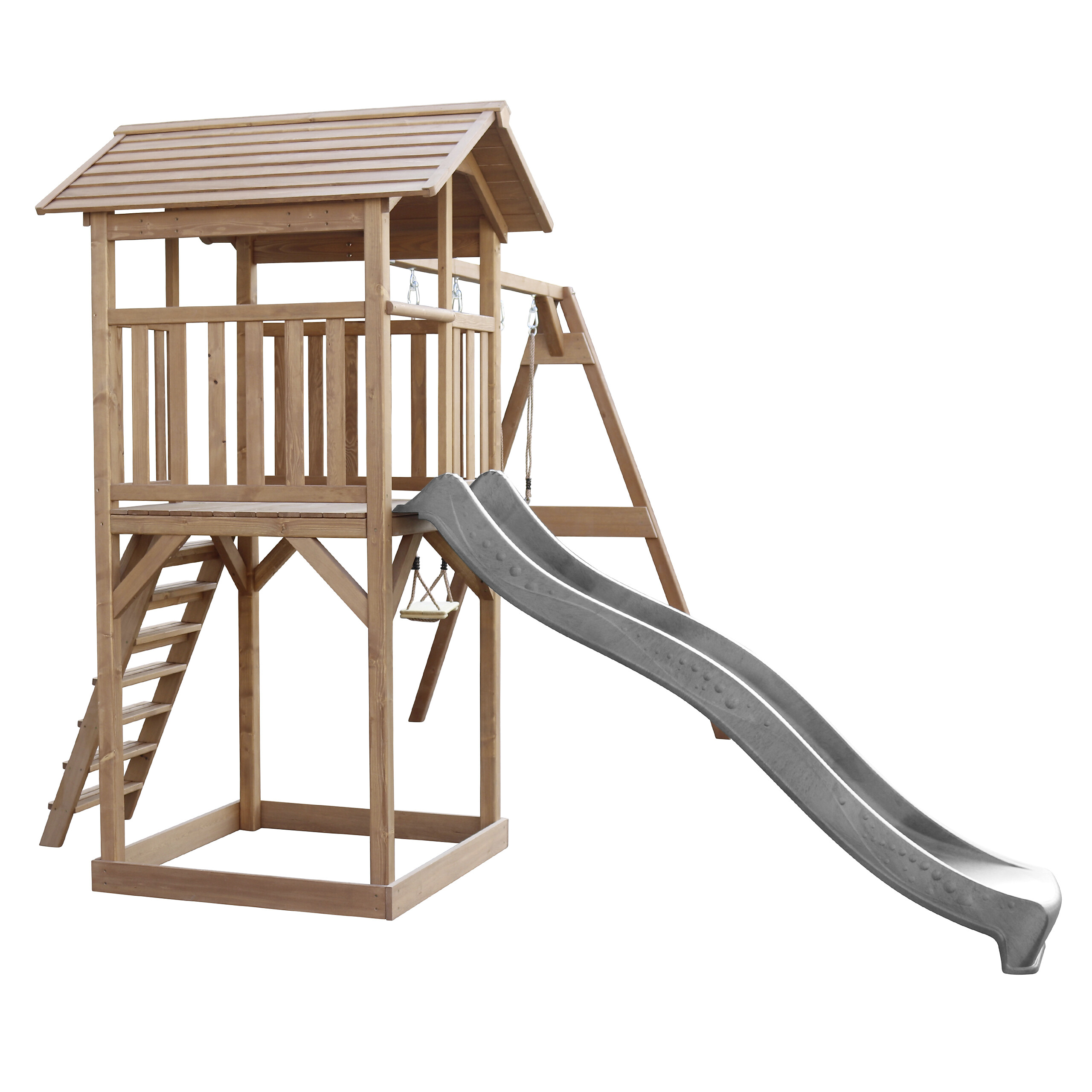 AXI Spielturm Beach Tower braun B/H/L: ca. 357x242x349 cm