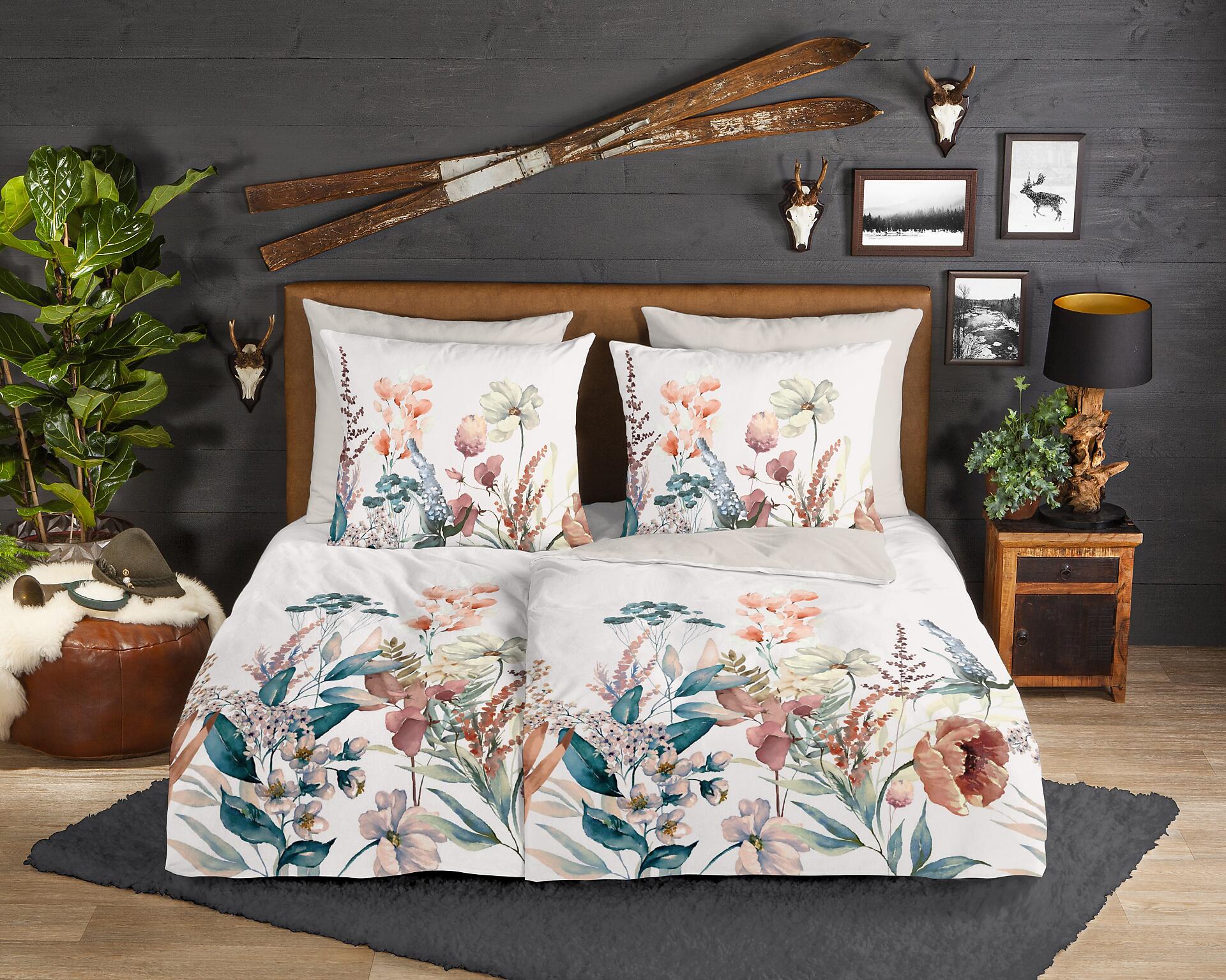 Bettwäsche Aime Multi Baumwolle B/L: ca. 155x220 cm