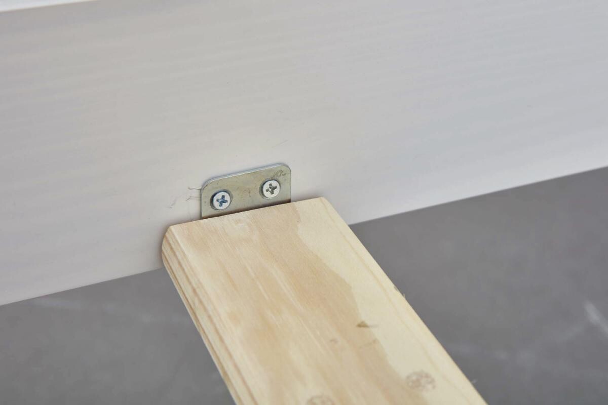 Bett Vilmar weiß Liegefläche B/L: ca. 140x200 cm