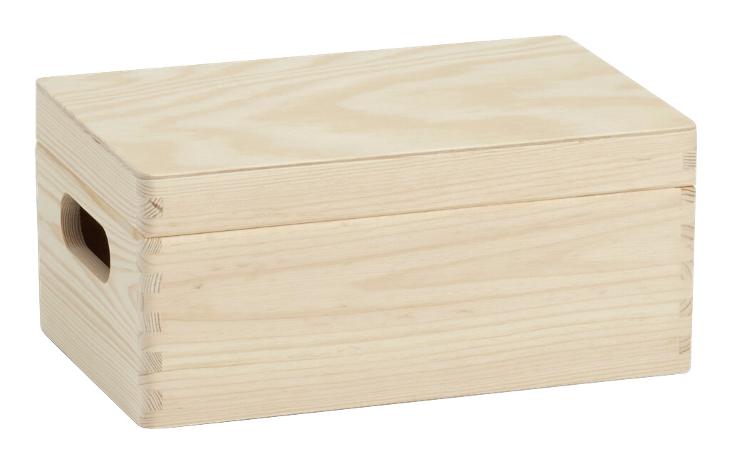 Zeller Allzweckkiste natur Kiefer B/H/L: ca. 30x14x20 cm