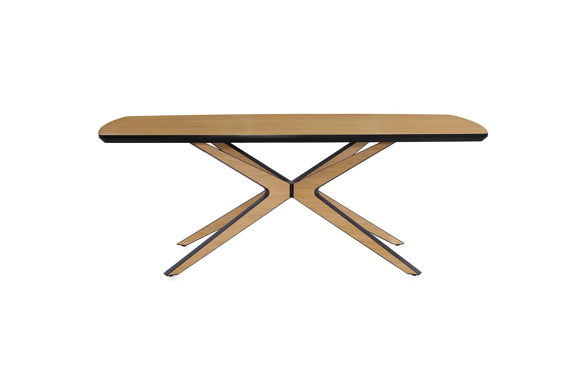 Esstisch  Eiche hell B/H/T: ca. 200x76x100 cm