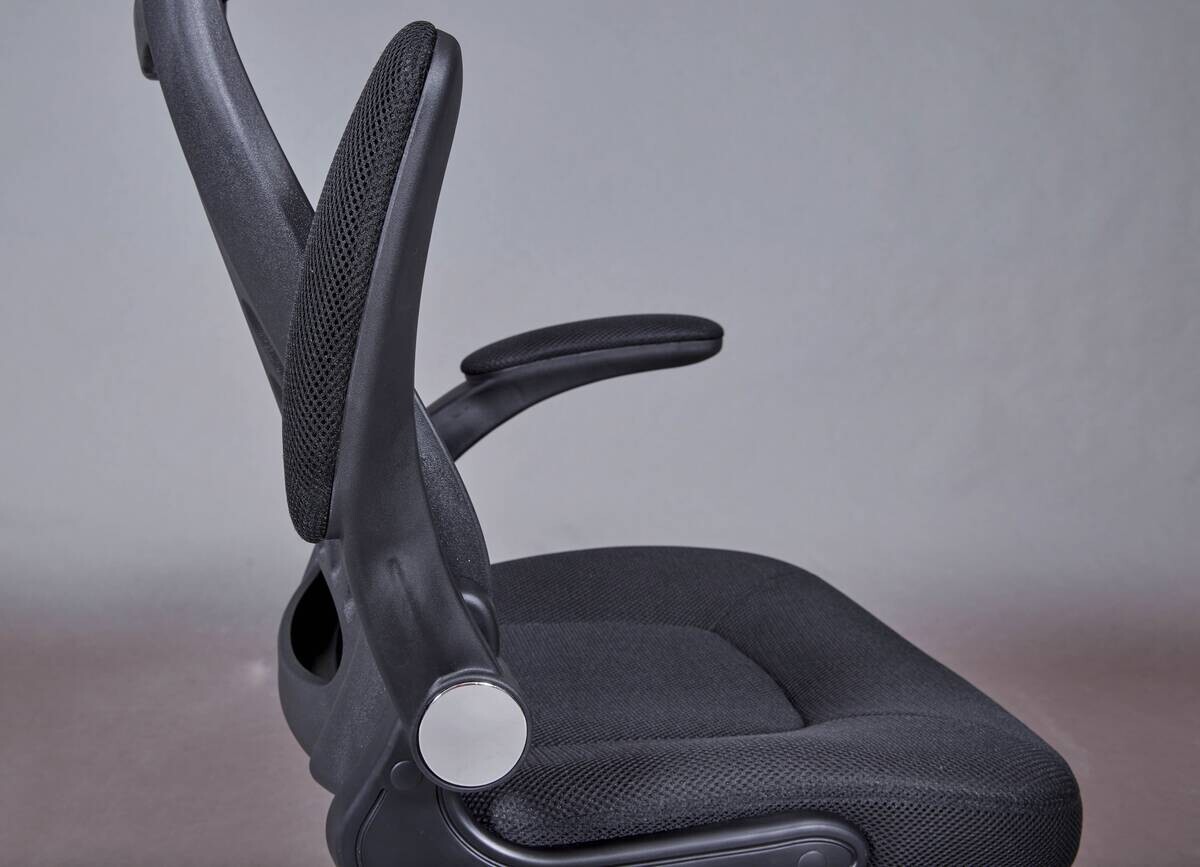 Drehstuhl XL Tecwork schwarz Textil