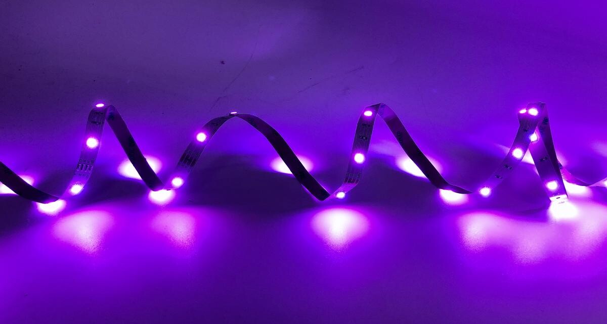 POCOline Lichtband Flexo Kunststoff Metall L: ca. 500 cm