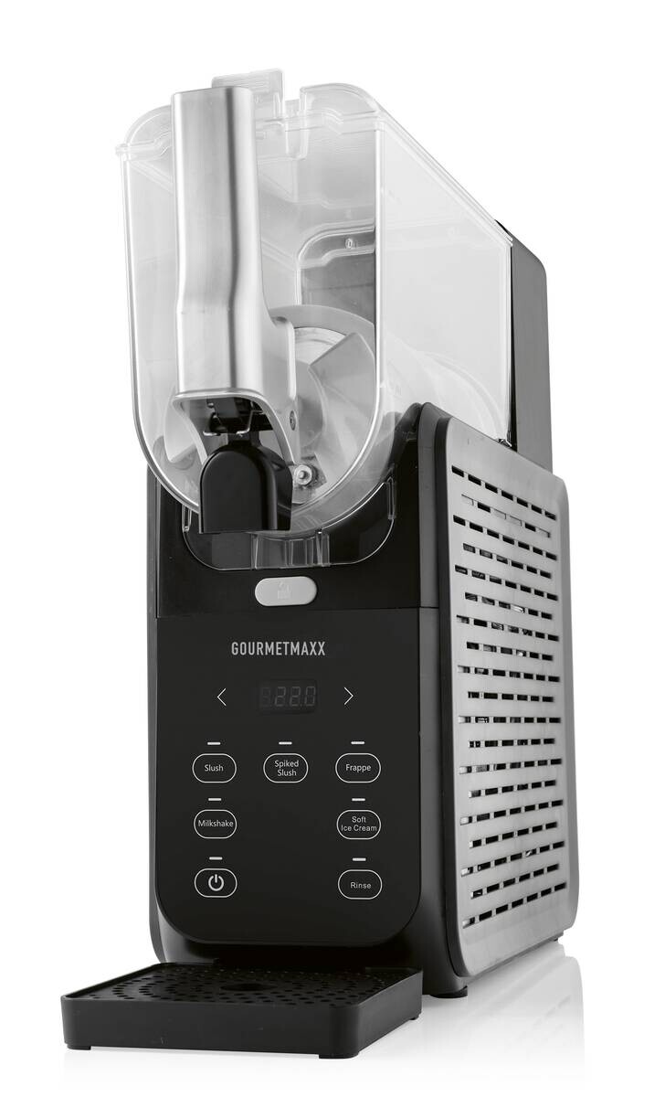 GOURMETmaxx Slushy Ice Maker 19174 schwarz Kunststoff B/H/L: ca. 23x50,5x50 cm